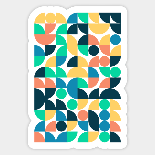 Rich Look Pattern - Shapes #13 Sticker by Trendy-Now